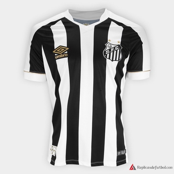 Camiseta Santos Segunda equipación 2018-2019 Negro Blanco